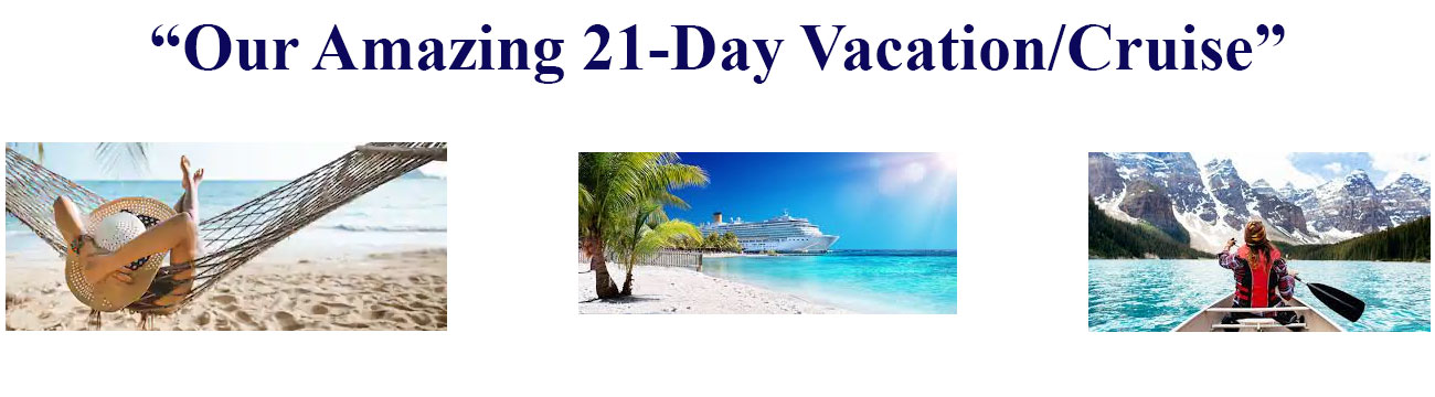 21 day amazing vacation travel